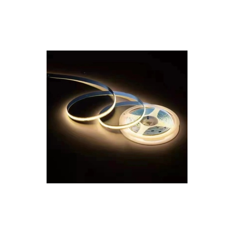 Lotus LED Lights LBL-COB-280-24V-8MM-27K-100FT-IP20 Cob Led Strip Indoor 24v Dc 2700k 1.5w/ft 100 Lm/ft 100ft Ip20 8mm Cri 90+