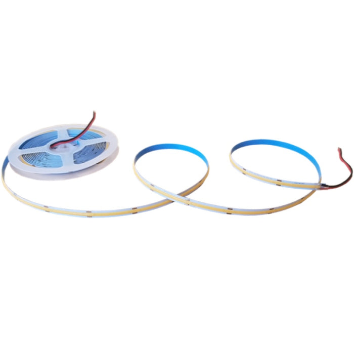 Lotus LED Lights LBL-COB-384-24V-8MM-50K Dotless LED 16.4' Reel Strip Light, CCT 5000K, 3W/ Ft, 24V, 300 Lumens / FT