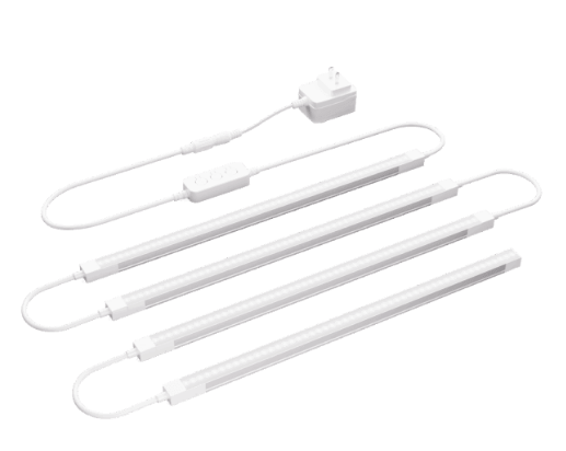 Lotus LED Lights LBL-UCB-4-5CCT-ND Under Cabinet LED Bars Kit - 4 Pieces of Linkable 12" 5CCT CRI 90+
