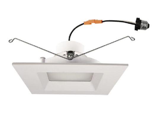 Cyber Tech Lighting LC19RT6-SQW/CCT Adjustable. Watt 14W, 12W, & 9W 6″ Square LED Downlight Adjustable. 5CCT