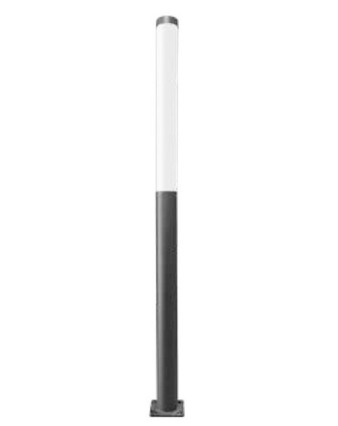 Westgate LCG6-10FT-48-MCTP-BK LCG Series Architectural Modular Light Column, 6.3in x 10FT, Wattage 45W|60W|75W, Lumens 110LM/W, CCT 3000K|4000K|5000K, Black