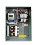 PLC Multipoint  LCM-AS-2Z-U-1-2OP42 Contactor Panel, Astronomical Clock, Two (2) Zones, Two (2) 4-Pole (277V Coil, 30A), N.O. Contactors, 16""x12""x6"" NEMA 1 Hinged-Door Enclosure