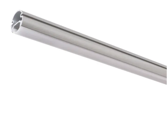 Task Lighting LCR18-T4-04WSN 18" Lighted Closet Rod - CCT Tunable White (27K-5K) - Aluminum Profile - Frosted Lens - Satin Nickel - 24V