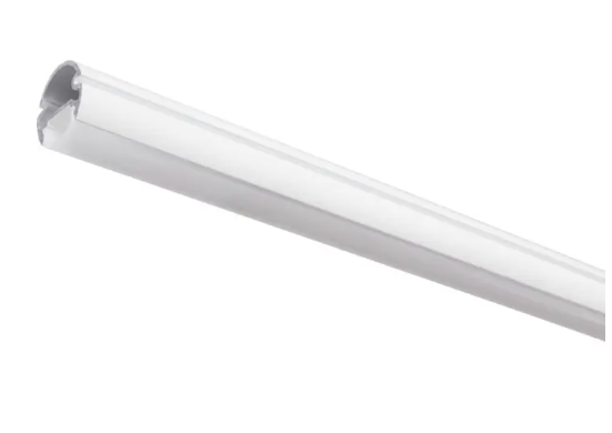 Task Lighting LCR30-T4-08WWT 30" Lighted Closet Rod - CCT Tunable White (27K-5K) - Aluminum Profile - Frosted Lens - White - 24V