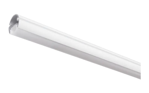 Task Lighting LCR42-S4-11WWT4 42" Lighted Closet Rod - 4000K - Aluminum Profile - Frosted Lens - White - 24V