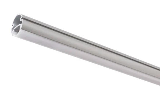 Task Lighting LCR48-S4-13WSN3 48" Lighted Closet Rod - 3000K - Aluminum Profile - Frosted Lens - Satin Nickel - 24V