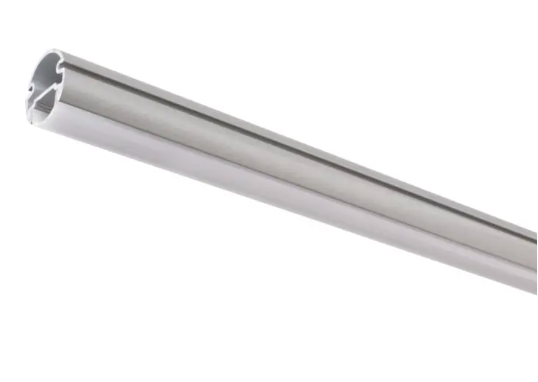 Task Lighting LCR54-S4-14WSN3 54" Lighted Closet Rod - 3000K - Aluminum Profile - Frosted Lens - Satin Nickel - 24V