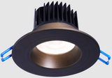 Lotus LED Light LD3R-3018K-ORB 3" Round Regressed Led Downlight - 15w - Dim To Warm / 3k-18k - 1,300 Lumens - 120v - Oil Rubbed Bronze Finish