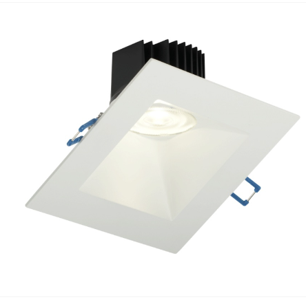 Lotus LED Lights LD3S-5CCT-5SSL-WH 5" Sloped Deep Regressed Led Downlight - 30° Slope - 15w - 27k / 3k / 35k / 4k / 5k - 1,400 Lumens - 120v - White Finish