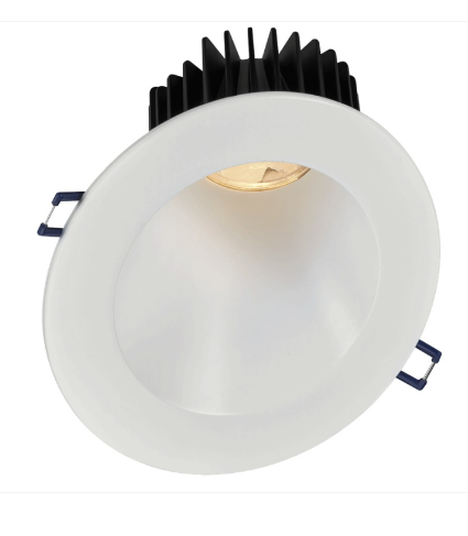 Lotus LED Lights LD4R-27K-5R-SL30-WH 5" Sloped Deep Regressed Led Downlight - 30° Slope - 15w - 2700k - 1,100 Lumens - 120v - White