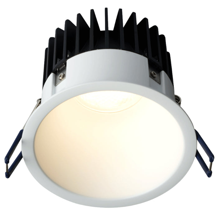 Lotus LED Light LD4R-35K-HO-4R-WR-TT 4" LED Round Deep Regressed Downlight - High Output - 18 Watt, CCT 3500K, 120V, White Reflector/ White Thin Trim
