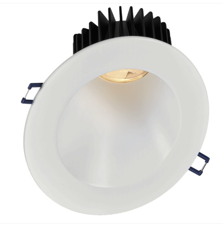 Lotus LED Lights LD4R-50K-HO-5R-SL30-WH 5" Sloped Deep Regressed Led Downlight - 30° Slope - High Output - 18w - 5000k - 1,700 Lumens - 120v - White