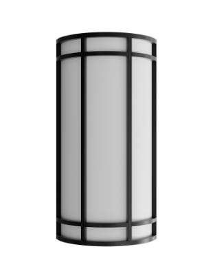 Westgate LDSC-18-MCTP-DD-BK Decorative 18" LED Wall Sconce, Wattage 15/20/25W, Lumens: 80 LM/W, CCT Selectable 3000K/4000K/5000K, Black Finish