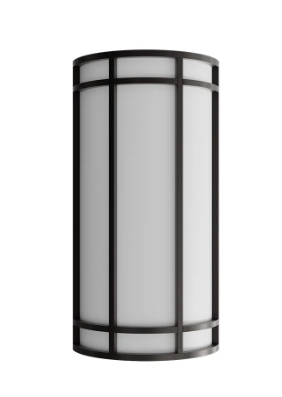 Westgate LDSC-18-MCTP-DD-ORB Decorative 18" LED Wall Sconce, Wattage 15/20/25W, Lumens 80 LM/W, CCT Selectable 3000K/4000K/5000K, Oil Rubbed Bronze Finish