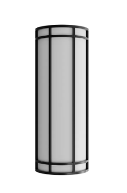 Westgate LDSC-24-MCTP-DD-BK Decorative 24" LED Wall Sconce, Wattage 20/25/30W, Lumens 80 LM/W, CCT Selectable 3000K/4000K/5000K, Black Finish