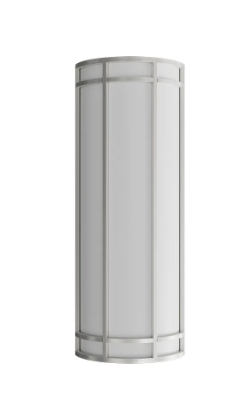 Westgate LDSC-24-MCTP-DD-SIL Decorative 24" LED Wall Sconce, Wattage 20/25/30W, Lumens 80 LM/W, CCT Selectable 3000K/4000K/5000K, Silver Finish