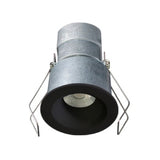 Lotus LED Lights LED-1-S6W-30K-T1-R-BK 2" Mini Round LED Recessed Downlight, CCT 3000K, 480lms, 24V, Black Finish