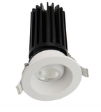 Lotus LED Light LED-2-S11W-DTW-WH-EY 2" Round Gimbal Led Downlight - 11w - Dim To Warm / 3k-18k - 900 Lumens - 120v - White Finish