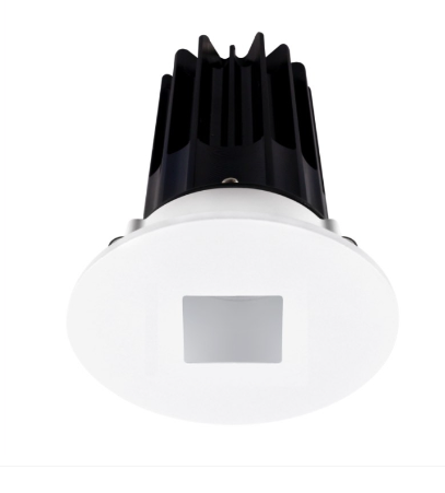 Lotus LED Lights LED-2-S15W-27K-2RRAK-2RSH 2" Led Recessed Downlight - High Output - 15w - 2700k - 980 Lumens - Silver Reflector - Square Hole Trim - 120v