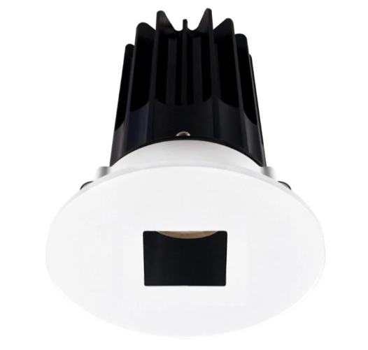 Lotus LED Lights LED-2-S15W-27K-2RRBK-2RSH-60D 2 inch Recessed Downlight LED, Wattage 15W, Color Temperature 2700K, Lumens 980 lm, 60° Beam Angle, Black Reflector, Round Trim Square Hole