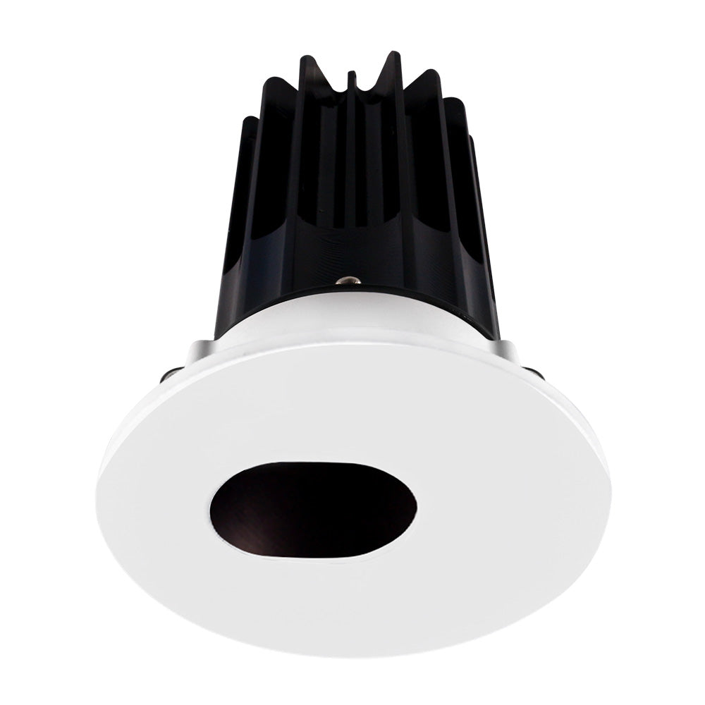 Lotus LED Lights LED-2-S8W2-5CCT-2RRBZ-2RSA-24D 8W Selectable Lumens Recessed LED Designer Series 5CCT Slot Aperture Trim with Bronze Reflector 24° Beam