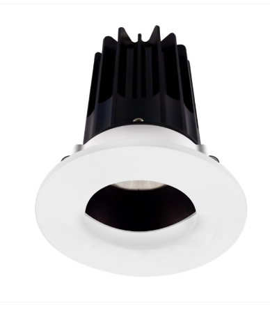 Lotus LED Lights LED-2-S15W-27K-2RRBZ-2RWW 2" Led Recessed Downlight - High Output - 15w - 2700k - 980 Lumens - Bronze Reflector - Wall Wash Trim - 120v