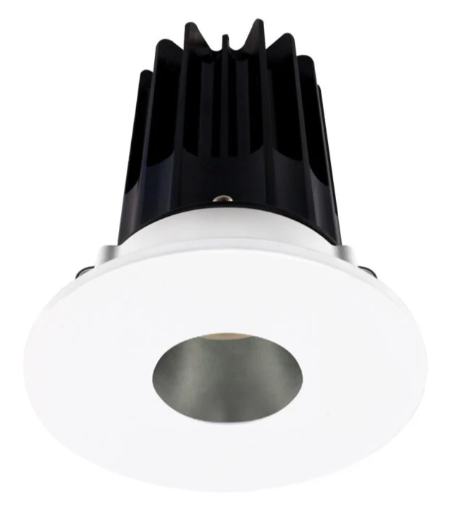Lotus LED Lights LED-2-S15W-27K-2RRCH-2RPH-24D 2 inch Recessed Downlight LED, Wattage 15W, Color Temperature 2700K, Lumens 980 lm, 24° Beam Angle, Chrome Reflector, Round Pinhole Trim