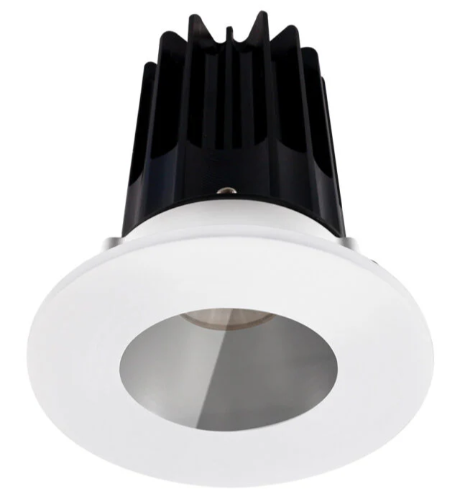 Lotus LED Lights LED-2-S15W-27K-2RRCH-2RSA-24D 2 inch Recessed Downlight LED, Wattage 15W, Color Temperature 2700K, Lumens 980 lm, 24° Beam Angle, Chrome Reflector, Round Slot Aperture Trim