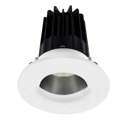 Lotus LED Lights LED-2-S15W-27K-2RRCH-2RWW 2" Led Recessed Downlight - High Output - 15w - 2700k - 980 Lumens - Chrome Reflector - Wall Wash Trim - 120v