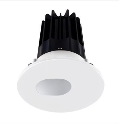 Lotus LED Lights LED-2-S15W-30K-2RRAK-2RSA 2" Led Recessed Downlight - High Output - 15w - 3000k - 1,000 Lumens - Silver Reflector - Slot Aperture Trim - 120v