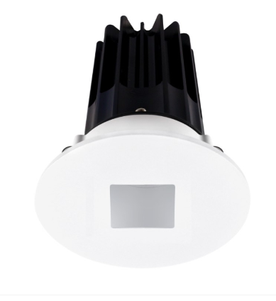 Lotus LED Lights LED-2-S15W-30K-2RRAK-2RSH2" Led Recessed Downlight - High Output - 15w - 3000k - 1,000 Lumens - Silver Reflector - Square Hole Trim - 120v