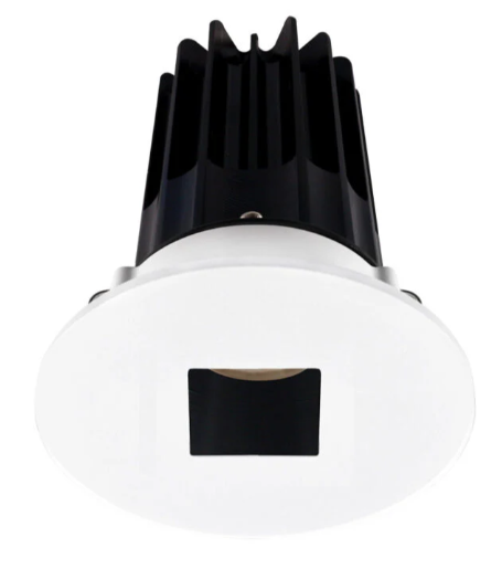 Lotus LED Lights LED-2-S15W-30K-2RRBK-2RSH-60D 2 inch Recessed Downlight LED, Wattage 15W, Color Temperature 3000K, Lumens 1000 lm, 60° Beam Angle, Black Reflector, Round Trim Square Hole
