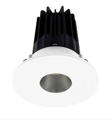 Lotus LED Lights LED-2-S15W-30K-2RRCH-2RPH 2" Led Recessed Downlight - High Output - 15w - 3000k - 1,000 Lumens - Chrome Reflector - Pinhole Trim - 120v