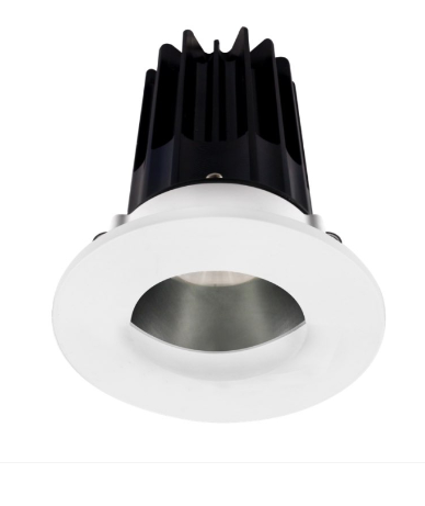 Lotus LED Lights LED-2-S15W-30K-2RRCH-2RWW 2" Led Recessed Downlight - High Output - 15w - 3000k - 1,000 Lumens - Chrome Reflector - Wall Wash Trim - 120v