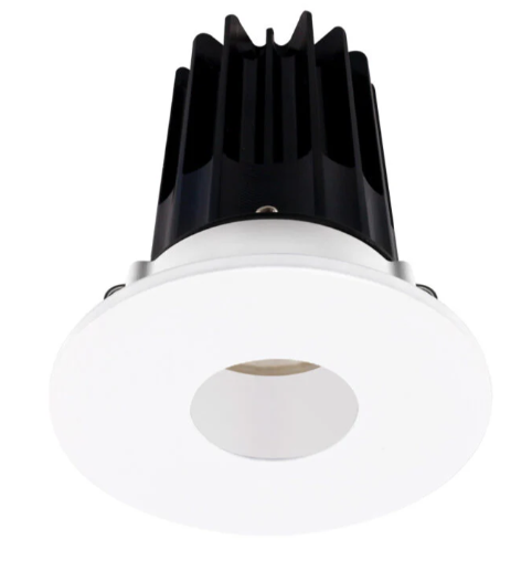 Lotus LED Lights LED-2-S15W-30K-2RRWH-2RPH-60D 2 inch Recessed Downlight LED, Wattage 15W, Color Temperature 3000K, Lumens 1000 lm, 60° Beam Angle, White Reflector, Round Pinhole Trim