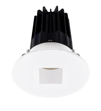 Lotus LED Lights LED-2-S15W-30K-2RRWH-2RSH 2" Led Recessed Downlight - High Output - 15w - 3000k - 1,000 Lumens - White Reflector - Square Hole Trim - 120v