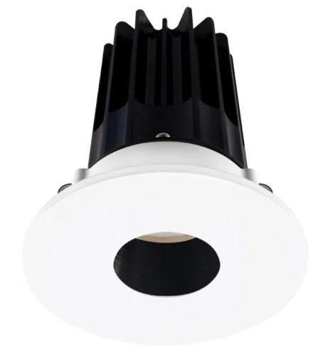 Lotus LED Lights LED-2-S15W-40K-2RRBK-2RPH-60D 2 inch Recessed Downlight LED, Wattage 15W, Color Temperature 4000k, Lumens 1020 lm, 60° Beam Angle, Black Reflector, Round Pinhole Trim