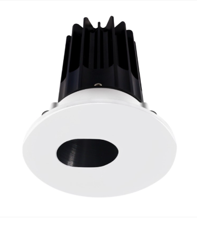 Lotus LED Lights LED-2-S15W-40K-2RRBK-2RSA 2" Led Recessed Downlight - High Output - 15w - 4000k - 1,020 Lumens - Black Reflector - Slot Aperture Trim - 120v