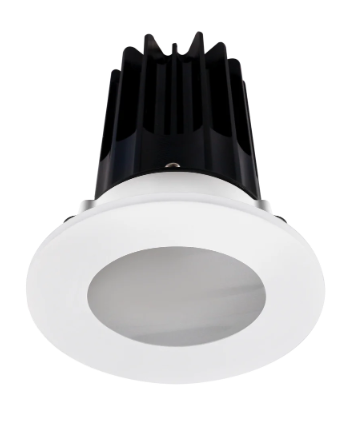 Lotus LED Lights LED-2-S15W-40K-2RRWH-2RST 2 inch Recessed Downlight LED, Wattage 15W, Color Temperature 4000k, Lumens 1020 lm, 38° Beam Angle, White Reflector, Shower Trim