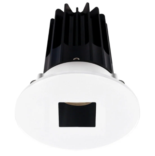Lotus LED Lights LED-2-S15W-5CCT-2RRBK-2RSH-60D 2 Inch Round Recessed LED Downlight, Wattage 15W, 5CCT Selectable, Lumens 1000lm, 60° Beam Angle, Black Reflector, Round Trim Square Hole