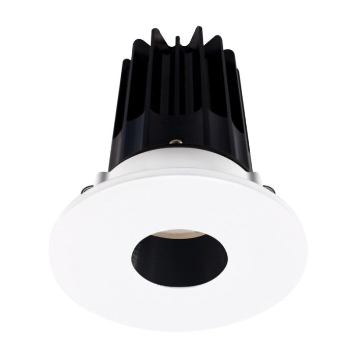 Lotus LED Lights LED-2-S8W2-27K-2RRBK-2RPH 2" LED Recessed Downlight, 8 Watt, 580 Lumens, CCT 2700K, 120V, Black Reflector/ Pin Hole Trim