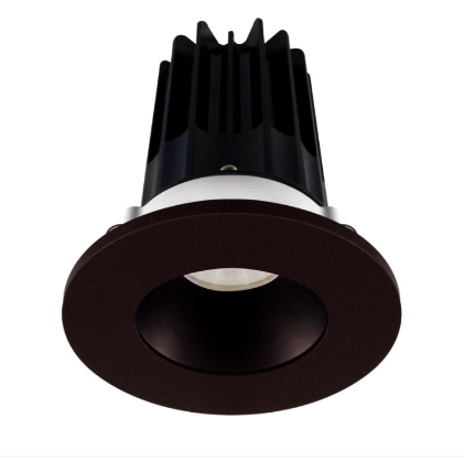 Lotus LED Lights LED-2-S8W2-27K-2RRBZ-2RTBZ 2" Led Recessed Downlight - 8w - 2700k - 580 Lumens - Bronze Reflector - Round Bronze Trim - 120v