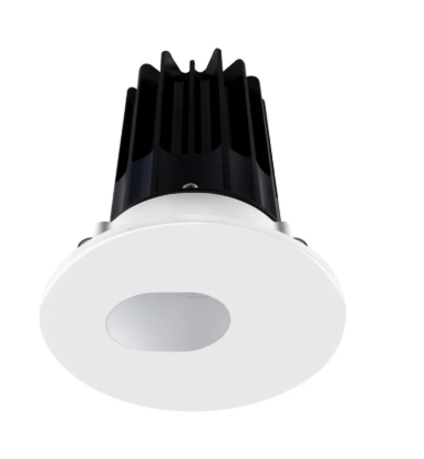Lotus LED Lights LED-2-S8W2-3018K-2RRAK-2RSA 2 inch Recessed Downlight 8W LED Dim to Warm 3000-1800K 600 lm - 38° Beam Angle - Alzak Reflector - Round Slot Aperture Trim - Type IC Damp Air-Tight T24 CRI 90+
