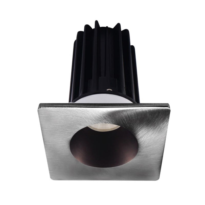 Lotus LED Lights LED-2-S8W2-30K-2RRBZ-2STCH 2" LED Recessed Downlight, 8 Watt, 600 Lumens, CCT 3000K, 120V, Bronze Reflector/ Square Chrome Trim