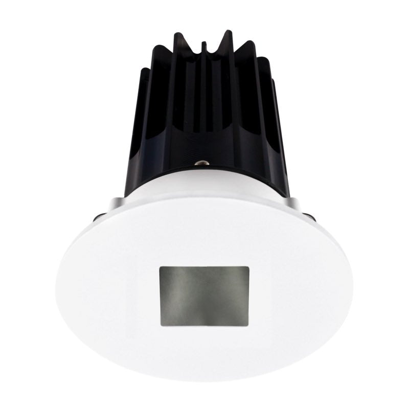 Lotus LED Lights LED-2-S8W2-30K-2RRCH-2RSH 2" LED Recessed Downlight, Color Temperature 3000K, Lumens 600 lm, Wattage 8W, Chrome Reflector - Square Hole Trim