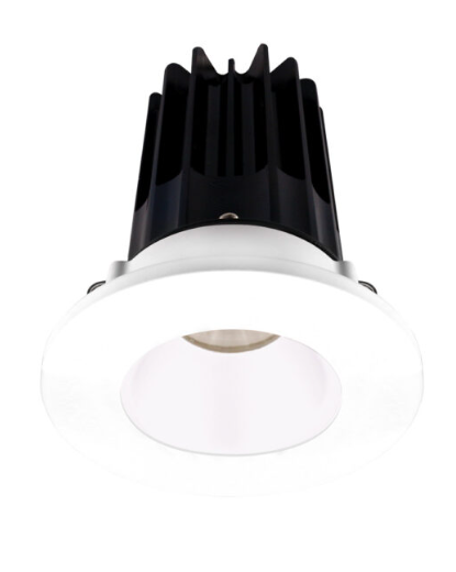 Lotus LED Lights LED-2-S8W2-27K-2RRDM-2RTBN-24D 2 inch Recessed Downlight LED, Watatge 8W, Color Temperature 2700K, Lumens 580 lm, 24° Beam Angle, Diamond Reflector, Round Brushed Nickel Trim