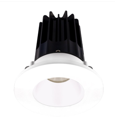 Lotus LED Lights LED-2-S8W2-40K-2RRWH-2RTWH 2" Led Recessed Downlight - 8w - 4000k - 620 Lumens - White Reflector - Round White Trim - 120v