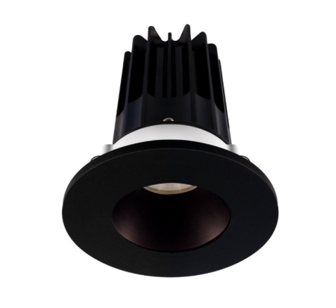 Lotus LED Lights LED-2-S8W2-5CCT-2RRBZ-2RTBK-60D 2" LED Recessed Downlight - 8W - CCT Selectable - Bronze Reflector - Round Black Trim - 120V - 60° Beam Angle