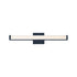 Trans Globe Lighting LED-22464 BK Saavy 24 inch Black Bath Vanity Wall Light