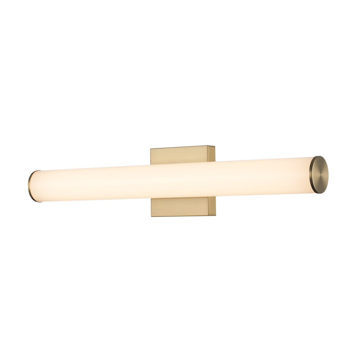 Trans Globe Lighting LED-22564 AG Lumina 24 inch Antique Gold LED bath vanity wall light illuminated